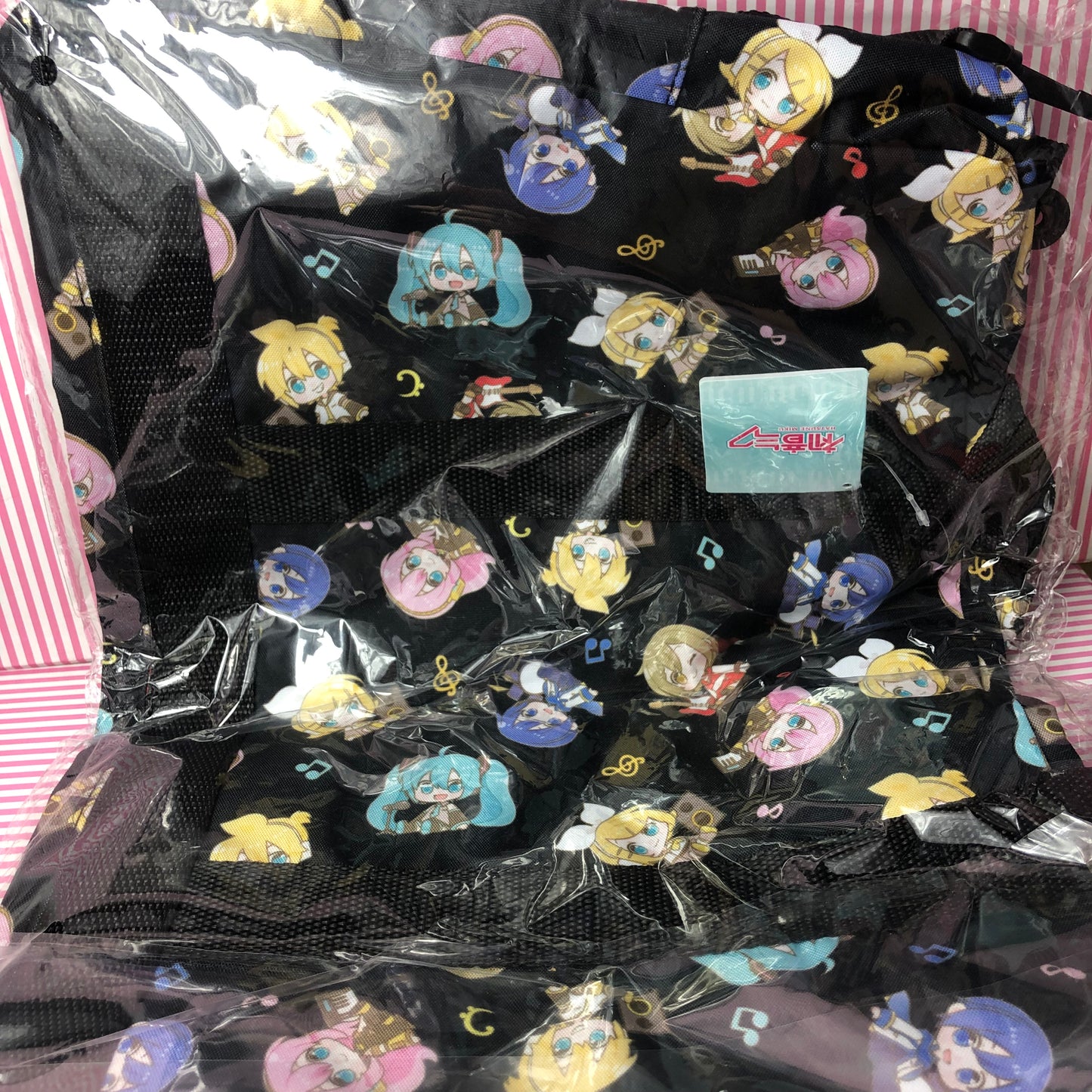 Original Hatsune Miku Series Platinum Zakka Mochila Bolso Boston Grande