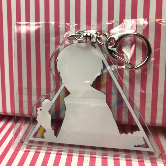 Aoyagi Toya Project Sekai Colorful Stage Triangle Acrylic Keychain! ft. Hatsune Miku