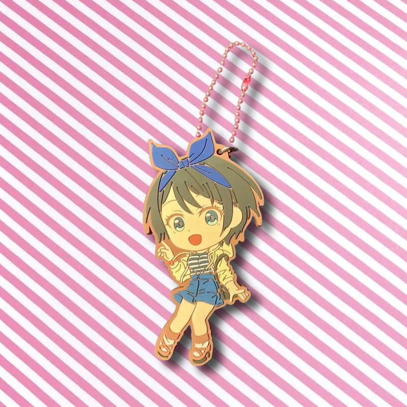 Official Rent A Girlfriend Ruka Sarashina Rubber Keychain
