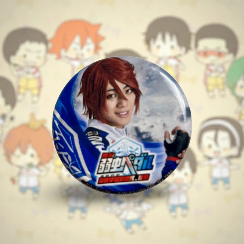 Official Banpresto Yowamushi Pedal Shuuto Miyazaki Badge