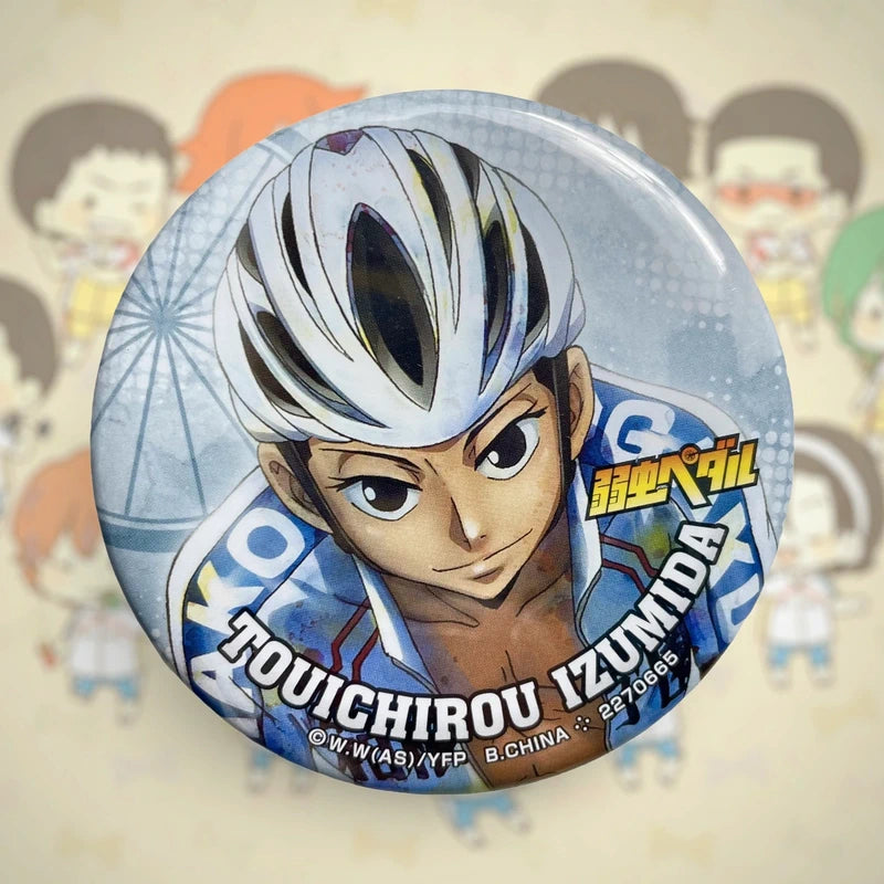 Official Banpresto Yowamushi Pedal Touichirou Izumida Badge