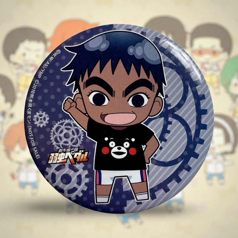 Official Banpresto Yowamushi Pedal Yoshiaki Taura Badge