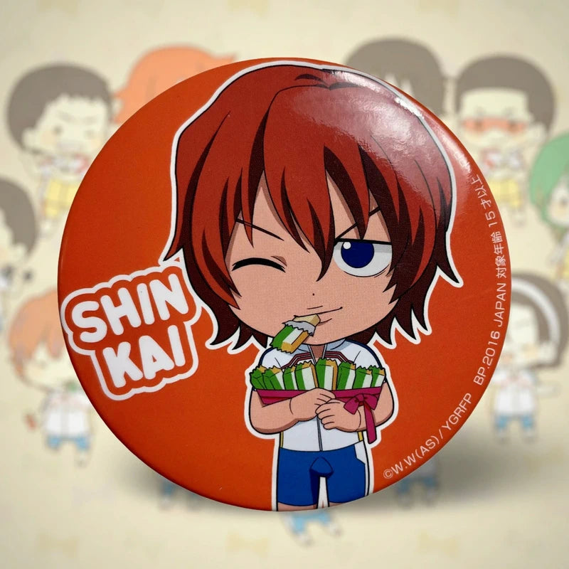 Official Banpresto Yowamushi Pedal Hayato Shinkai Badge