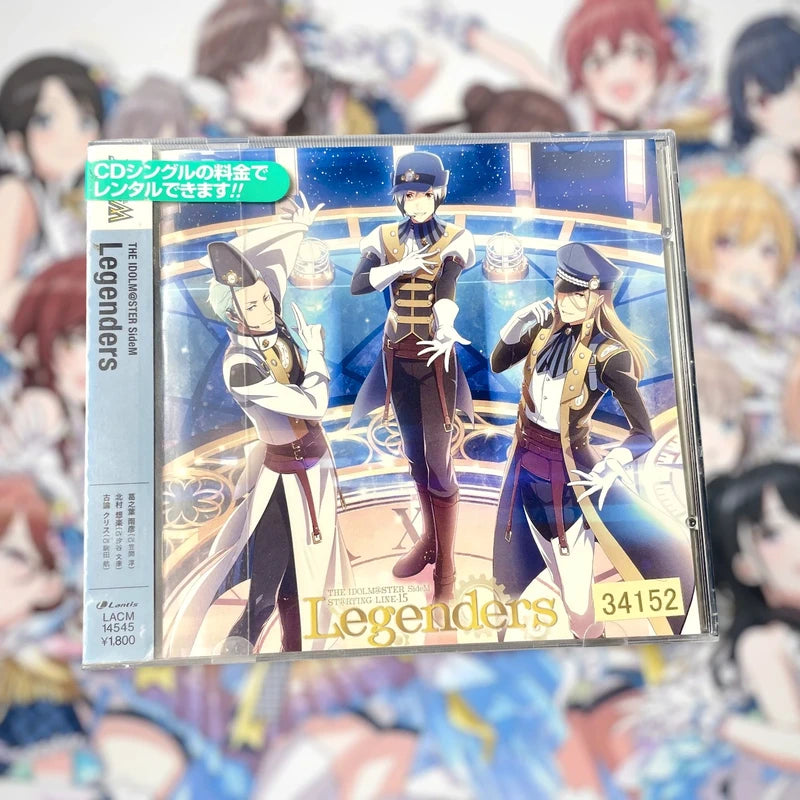 Official The Idolmaster SideM Starting Line 15 Legenders CD
