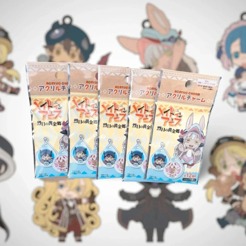 Official Made in Abyss Gacha Acrylic Charm Keychain