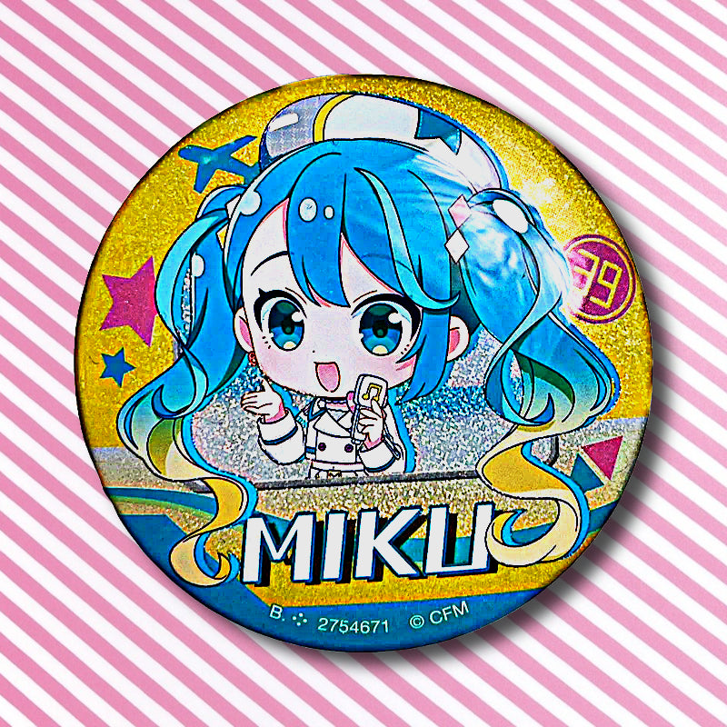 Official Sega Hatsune Miku Project Sekai Badge