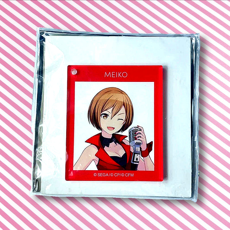 Project Sekai Colorful Stage! feat. Hatsune Miku Acrylic Key Chain "VIRTUAL SINGER" MEIKO