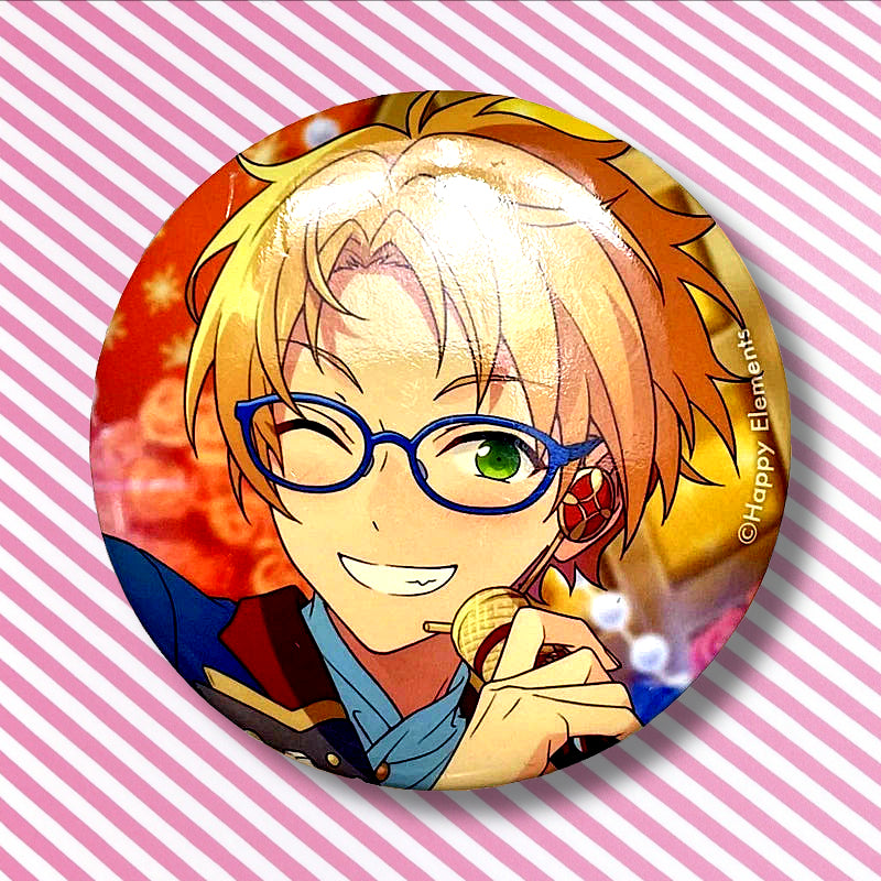 Official Ensemble Stars Makoto Yuki Trickstar Badge