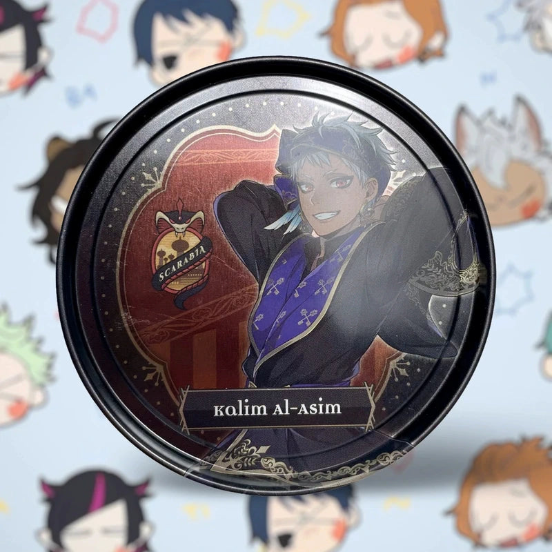 Official Bandai Kalim Al-Asim Disney Twisted Wonderland Metal Coaster