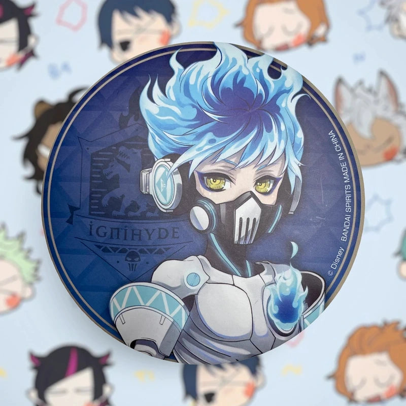 Official Bandai Ortho Shroud Ignihyde Disney Twisted Wonderland Big Badge