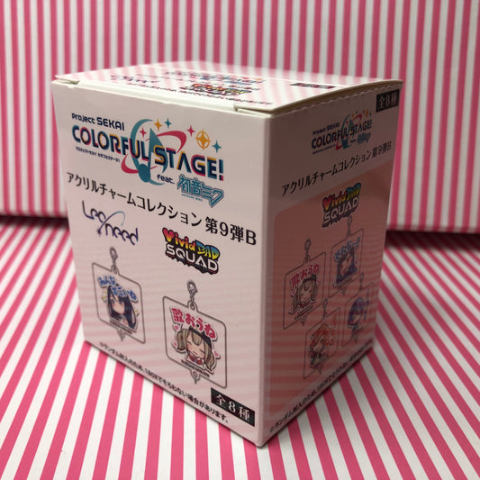 Scène colorée du projet Sekai ! Collection d'amulettes acryliques Gacha Vol.9