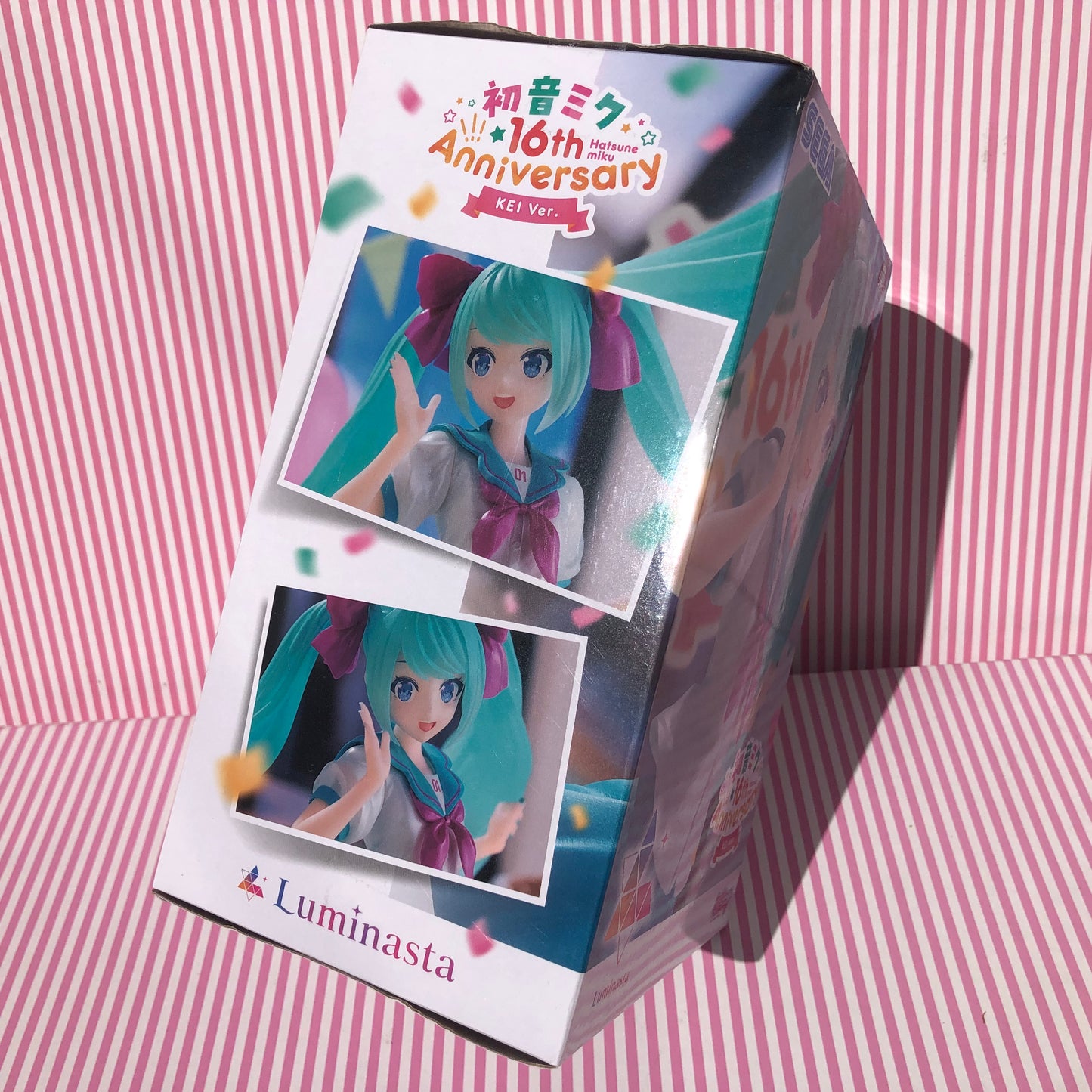 Vocaloid Hatsune Miku Figure Luminasta Hatsune Miku 16th KEI Ver. 18cm