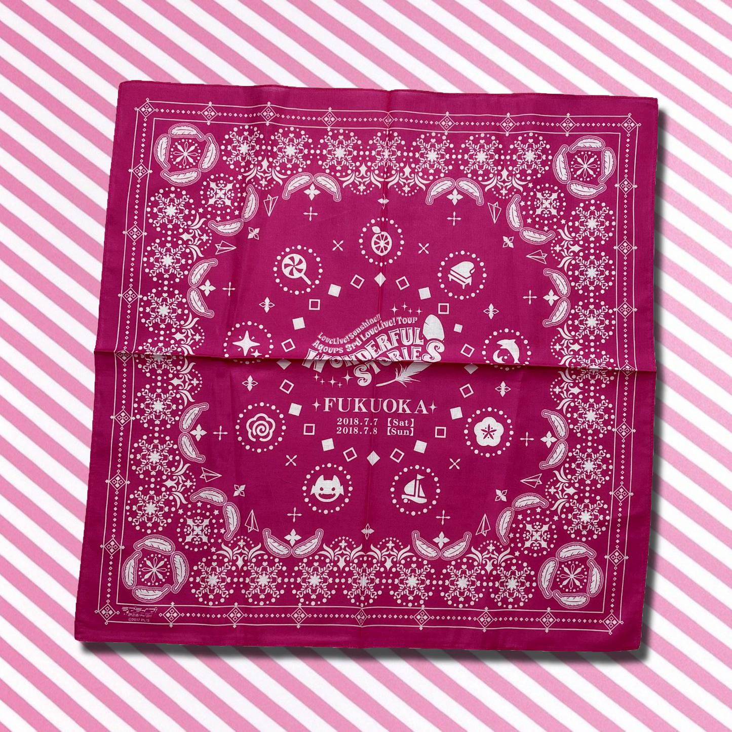 Love Live! Sunshine!! Aqours 3rd Live Tour Wonderful Stories Saitama Bandana - Fukioka - Fukioka
