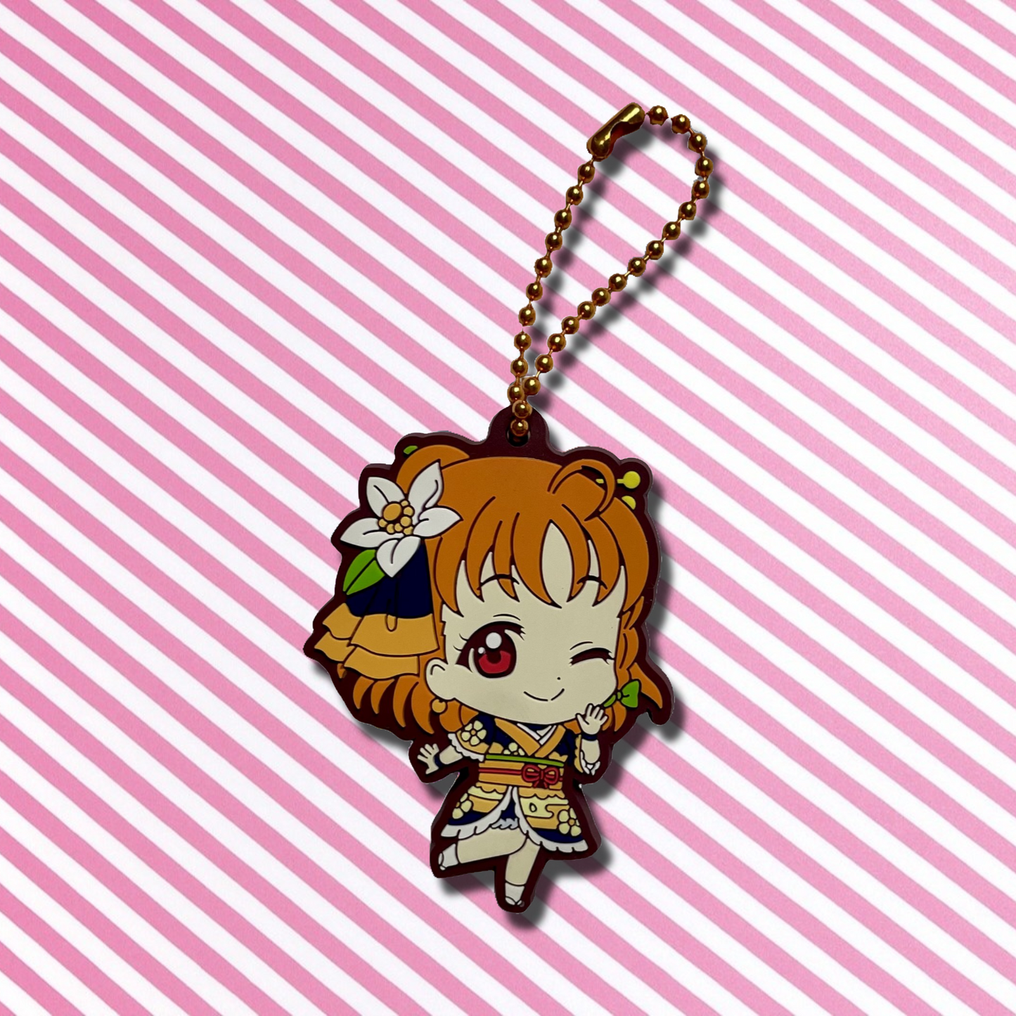 Love Live! Sunshine!! Chika Takami Rubber Mascot Keychain