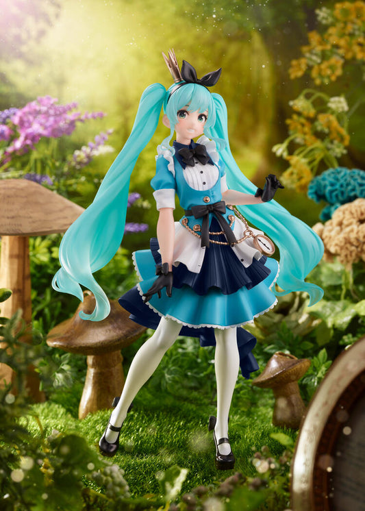 Vocaloid Figure Hatsune Miku Version Alice Alicia Series Taito Princess AMP