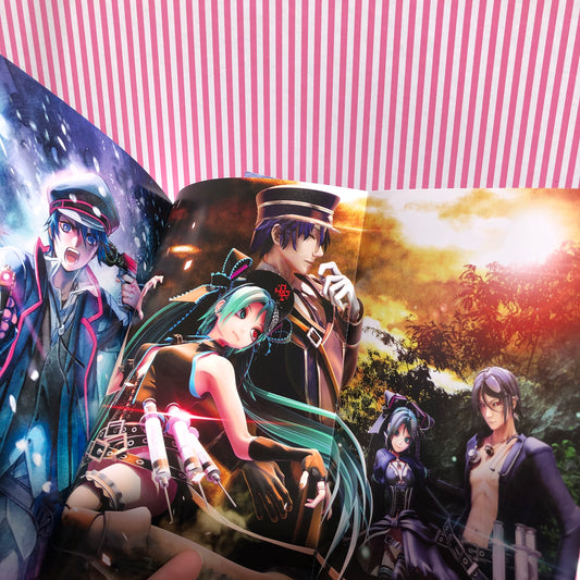 Novela Ligera Vocaloid Nico Nico Douga Prisoners, paper planes, Young Man, No Side - Miku Hatsune, Syujin P