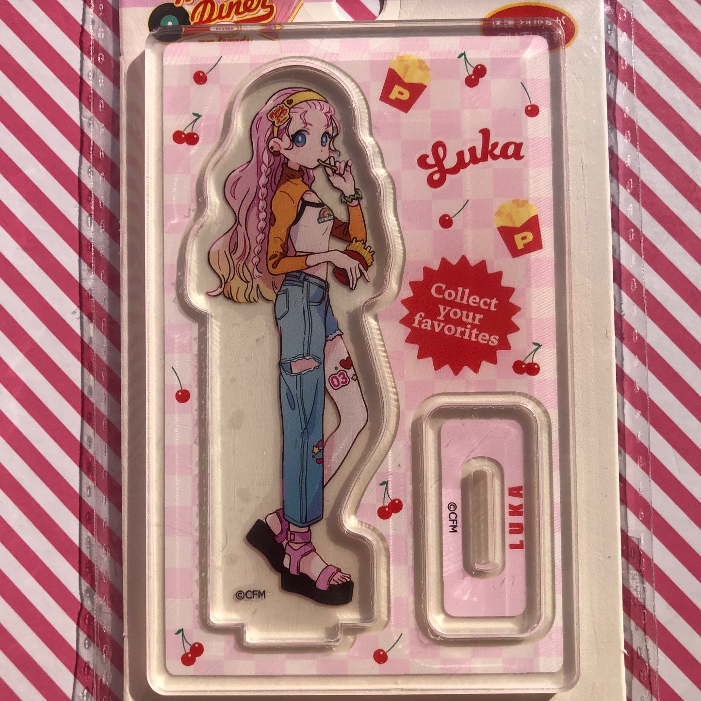 Megurine Luka Acrylic Stand Support - Vocaloid Dinner with Hatsune Miku