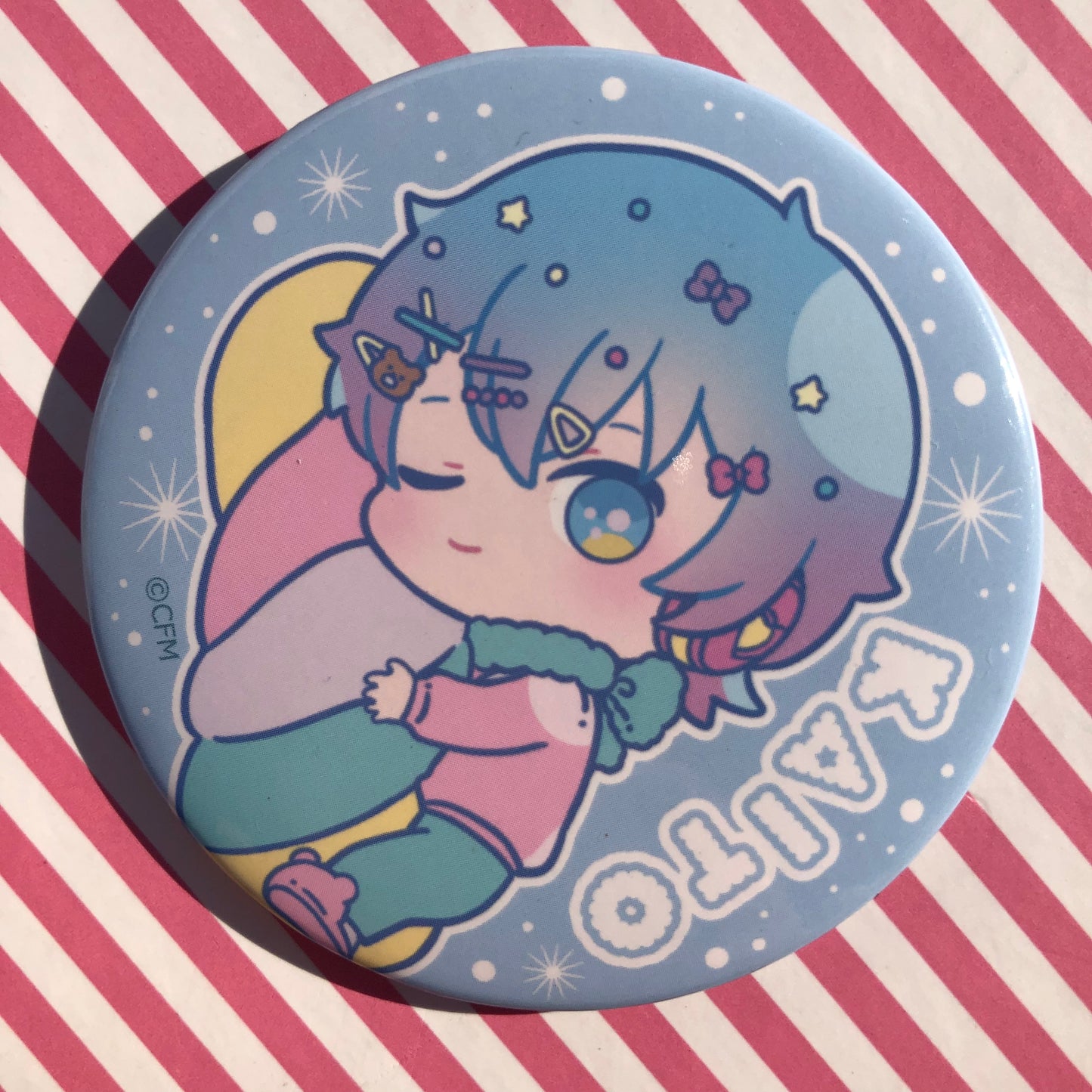 Badge Kaito A - Vocaloid Hatsune Miku - Amis Miku Miku