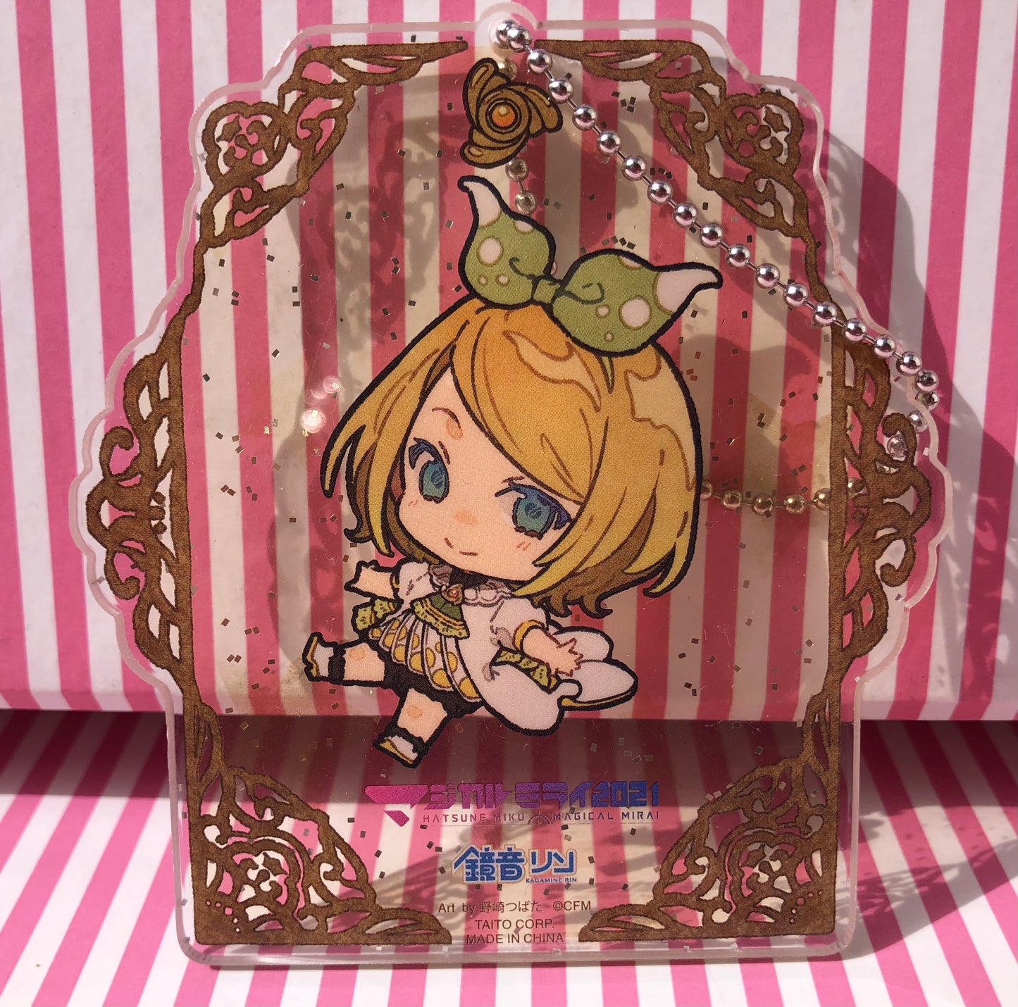 Porte-clés acrylique Vocaloid Kagamine Rin - Hatsune Miku Magical Mirai 2021
