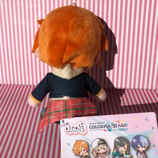 Large Plush Decorative Collectible Brand New Style Fuwa Shinonome Akito Project Sekai Colorful Stage! ft. Hatsune Miku