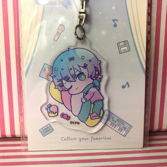 Llavero Acrilico Vocaloid Kaito Miku Miku Friends