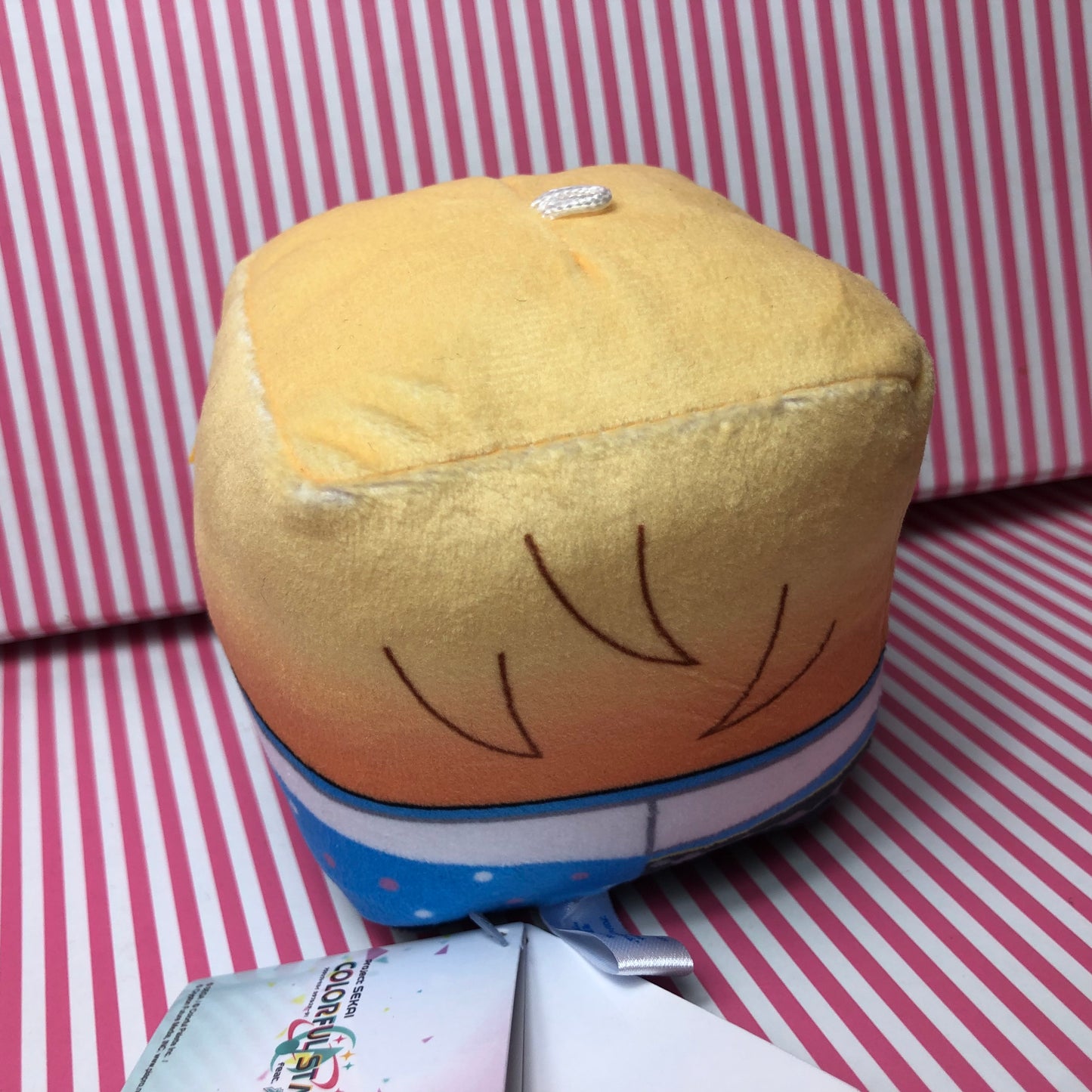 Plush Keychain Cube Box Decorative Collectibles Tenma Tsukasa Project Sekai Colorful Stage! ft. Hatsune Miku