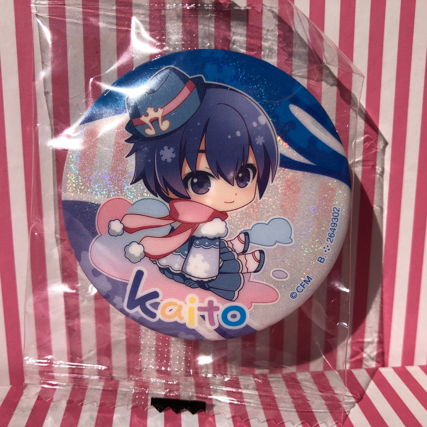 Kaito Badge - Vocaloid Hatsune Miku Snow Miku 2023