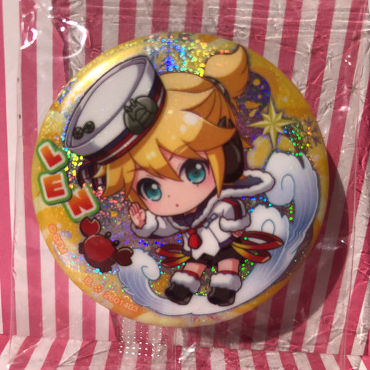 Kagamine Len Badge - Vocaloid Hatsune Miku Snow Miku 2022