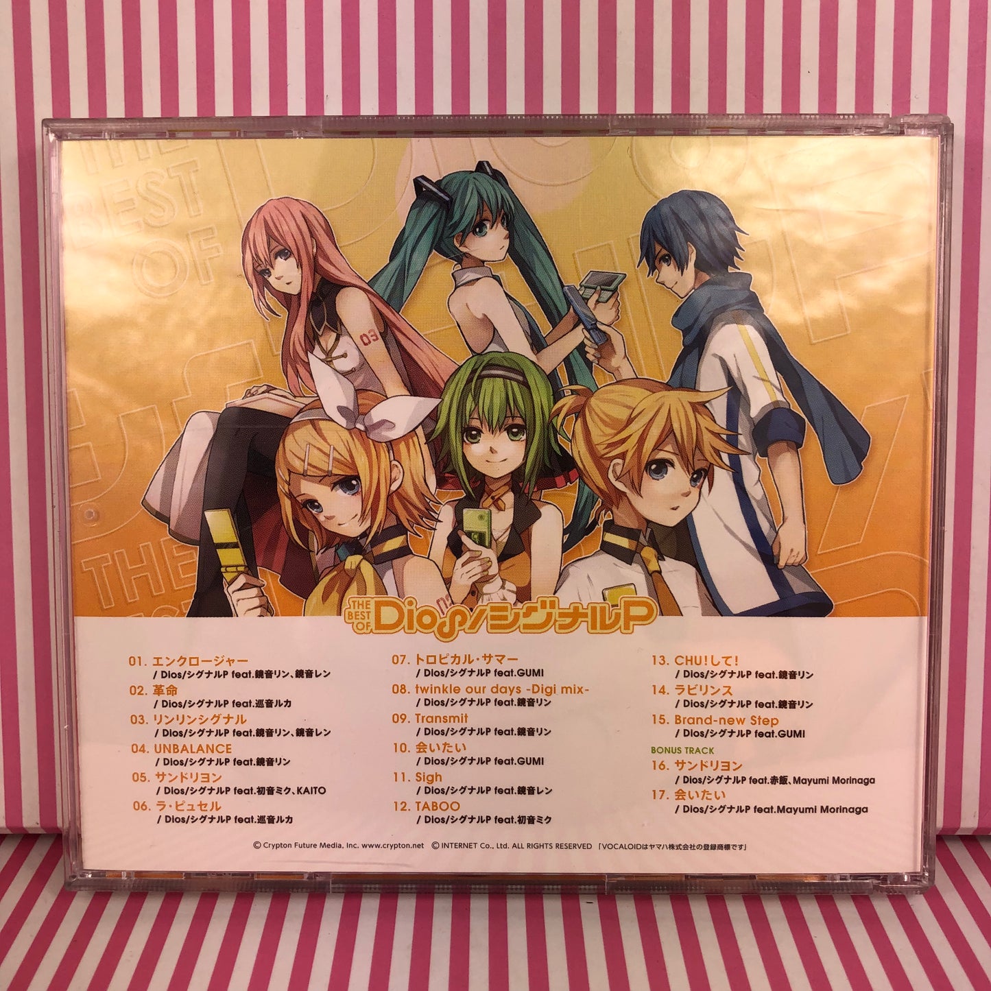 EXIT TUNES PRESENTS - The Best of DiosP / SignalP Compilation CD