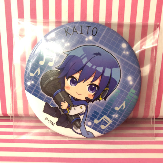 Chapa GyuGyutto Vocaloid Kaito PiaPro Kuji Can Badge Pin Hatsune Miku