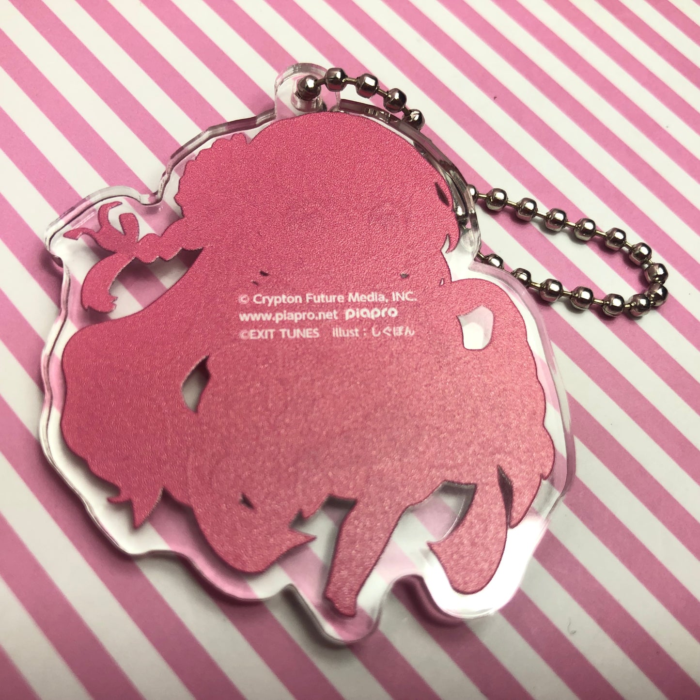 Acrylic Keychain Exit Tunes Presents Megurinemotion Vocaloid Megurine Luka - Hatsune Miku