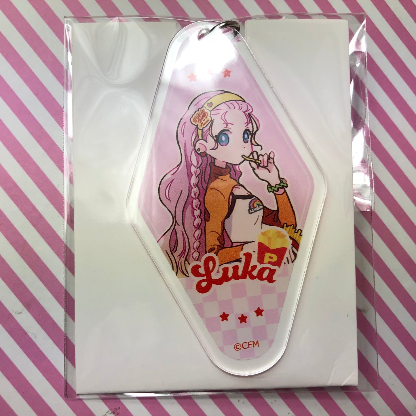 Porte-clés acrylique Vocaloid Megurine Luka - Le dîner de Hatsune Miku