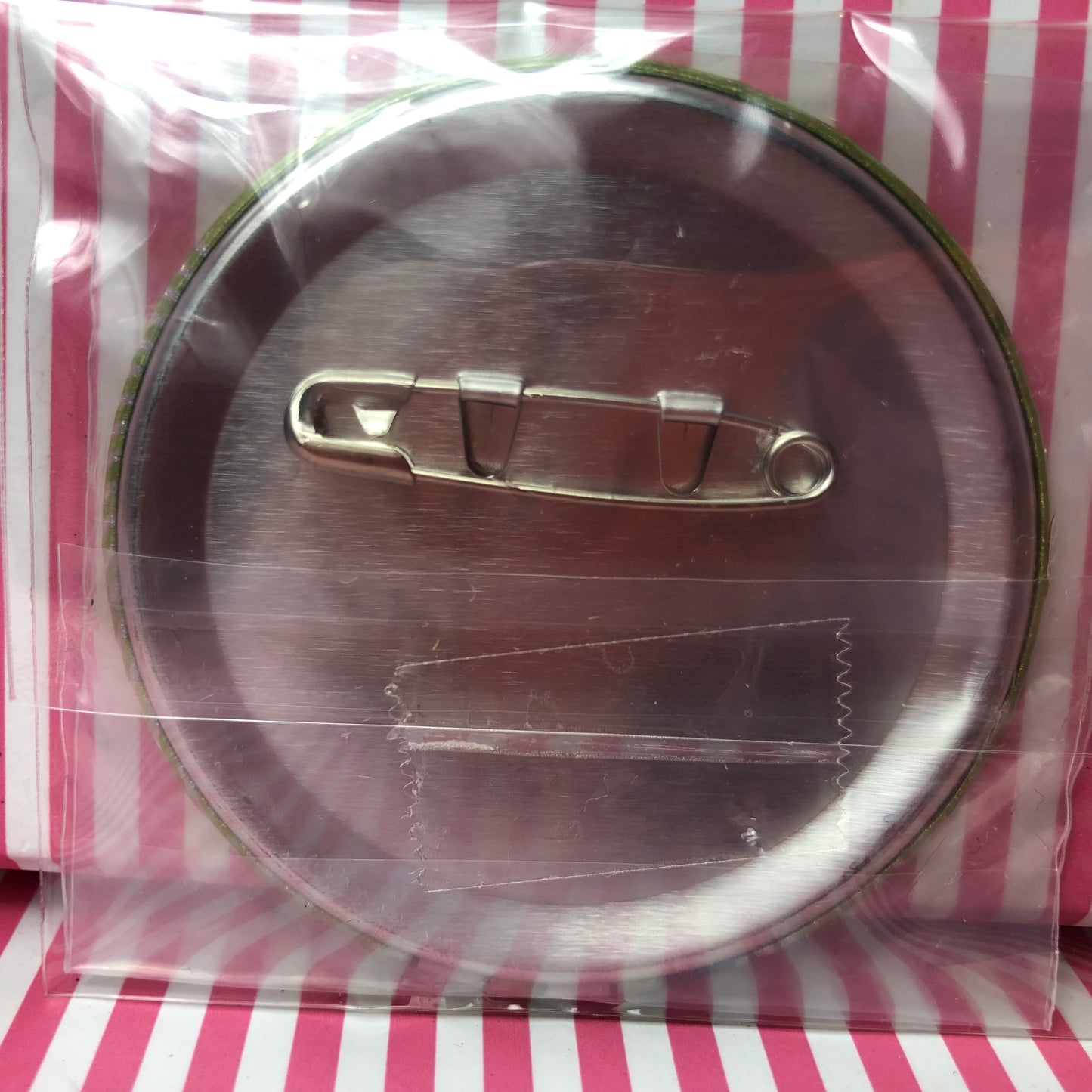 Project Sekai Colorful Stage! ft. Hatsune Miku Hinomori Shiho Chibi Sparkly Badge A