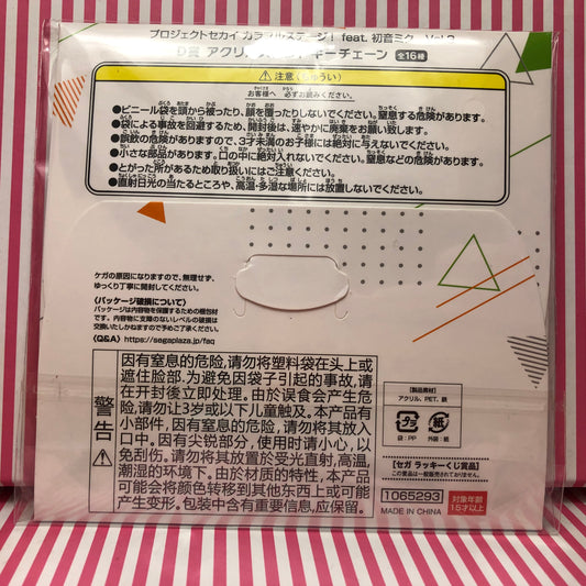 Hinomori Shizuku Project Sekai Colorful Stage Acrylique Porte-clés Stand! pi. Hatsune Miku