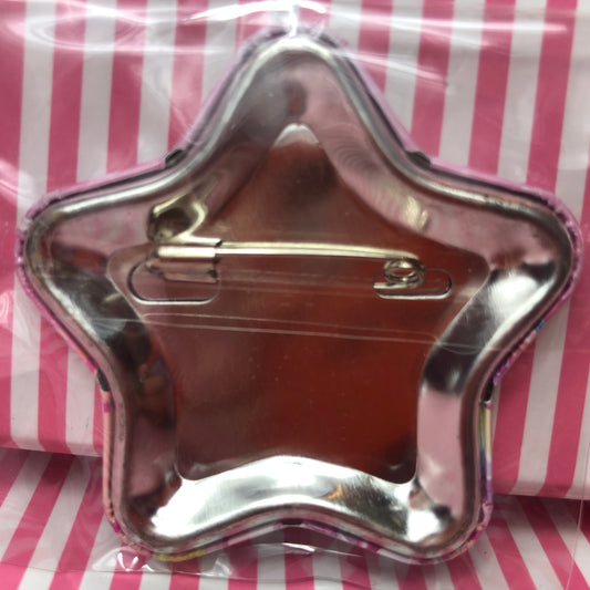 Scène colorée du projet Sekai ! pi. Hatsune Miku Emu Otori Étoile Badge A