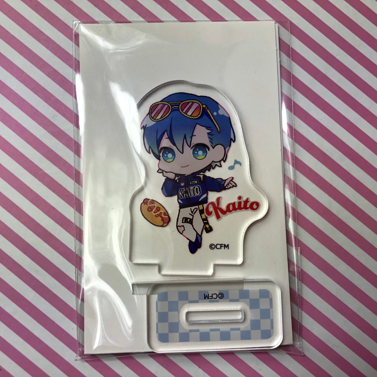 Soporte Acrilico Vocaloid Chibi Kaito - Hatsune Miku's Diner