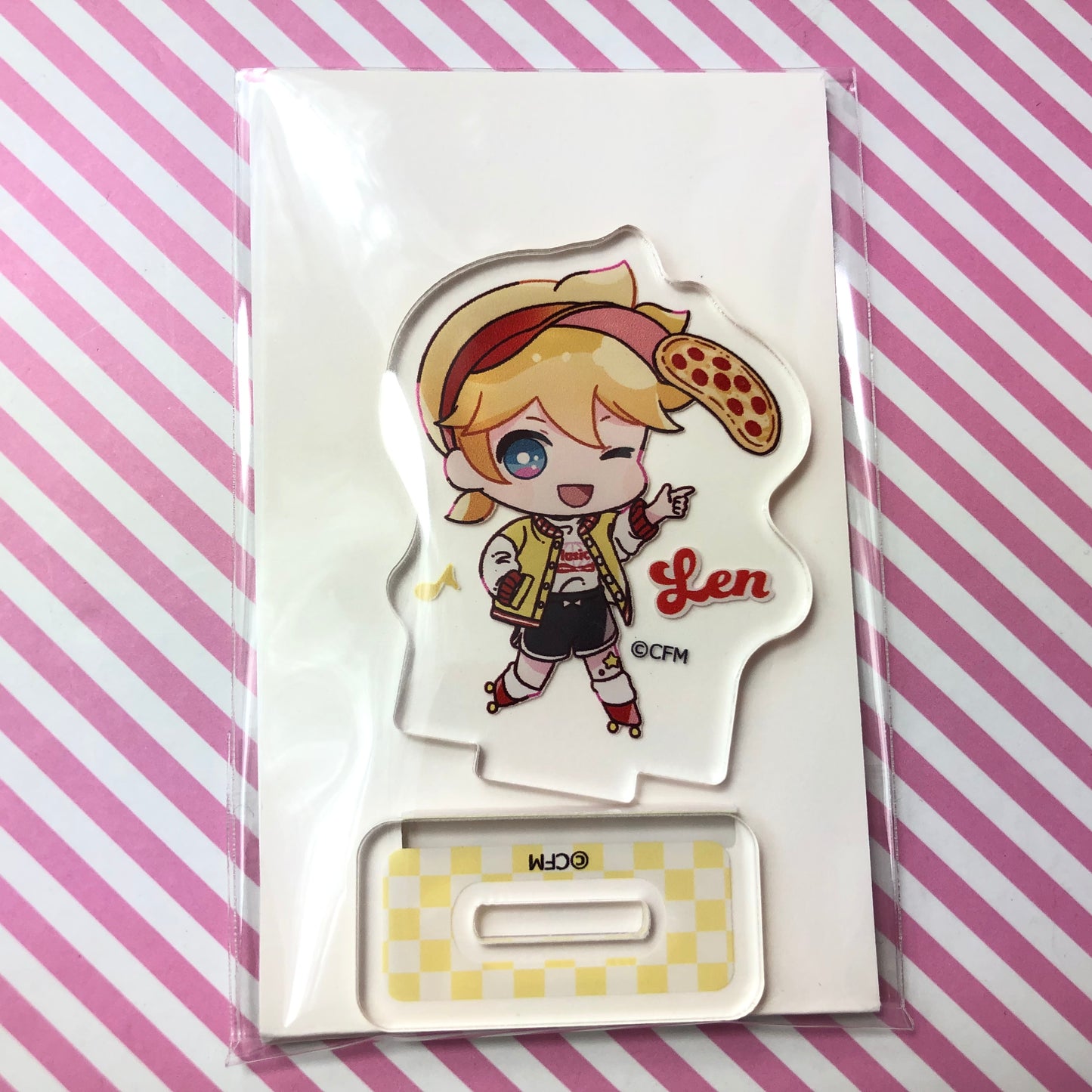 Support Acrylique Vocaloid Chibi Kagamine Len - Hatsune Miku's Diner