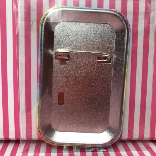 Scène colorée du projet Sekai ! pi. Badge Carré Hatsune Miku Yosaki Kanade A