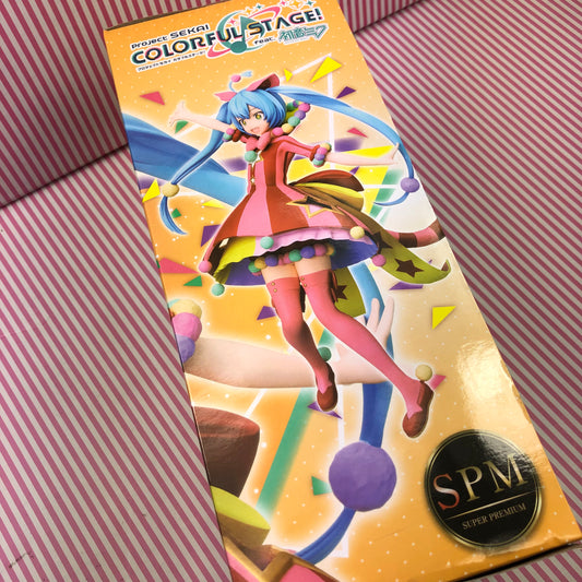 Figurine du projet Sekai : scène colorée ! Avec Hatsune Miku SPM Premium MIKU HATSUNE Sekai Wonderlands x Showtime