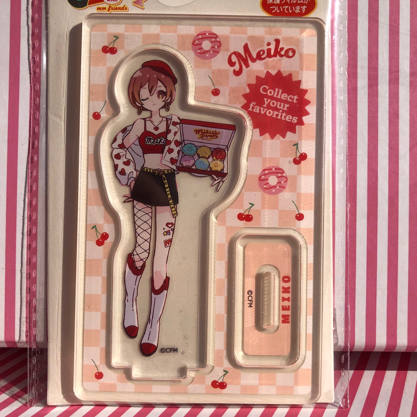 Soporte Acrílico Vocaloid Meiko - Miku's Diner with Miku Miku Friends