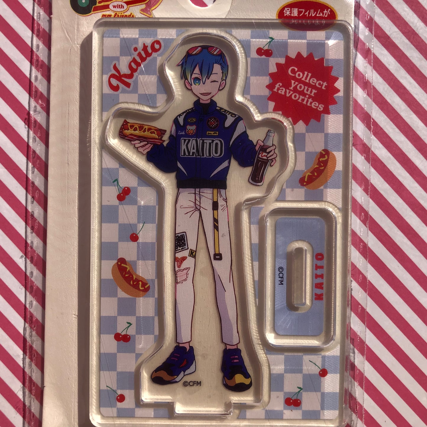 Soporte Acrílico Vocaloid Kaito - Miku's Diner with Miku Miku Friends