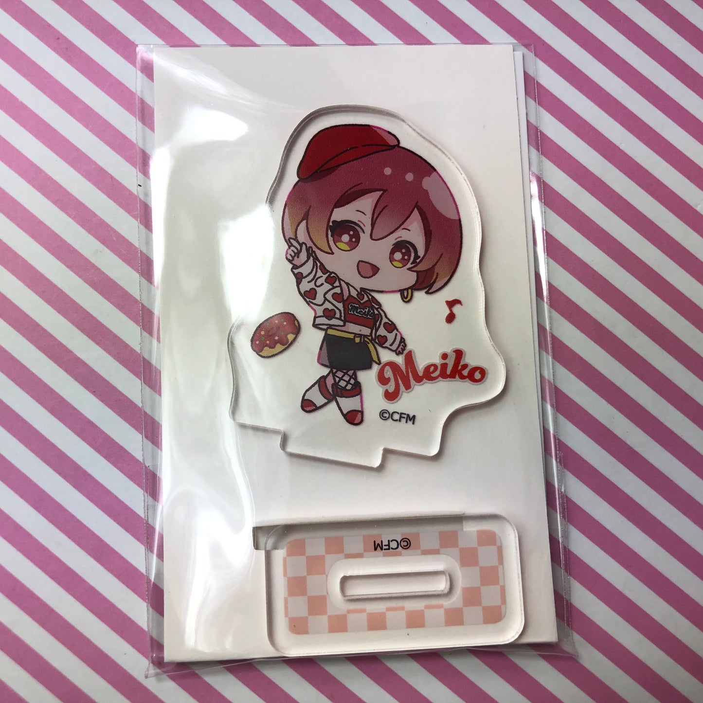 Vocaloid Chibi Meiko Acrylic Stand - Hatsune Miku's Diner