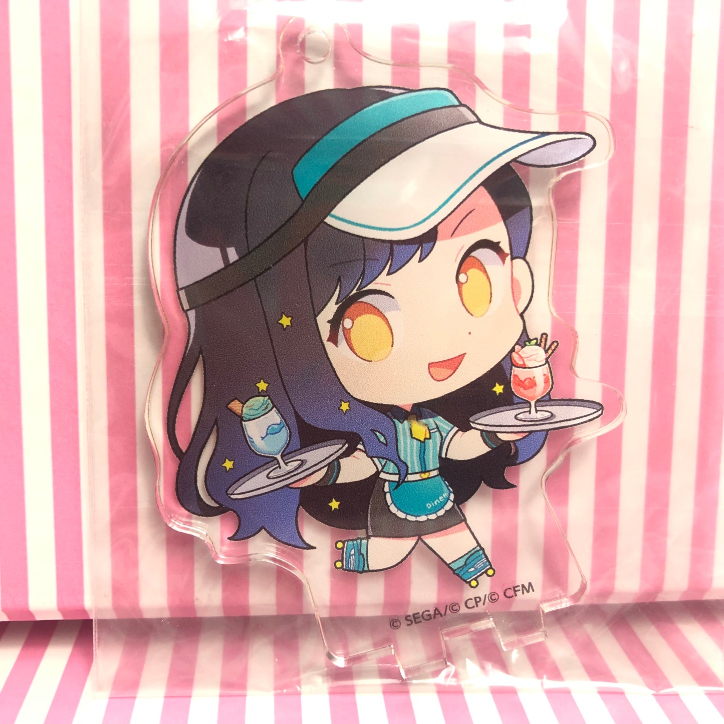 Sayu Shiraishi Project Sakai Karafu Stage! feat. Hatsune Miku × Animate Cafe Trading Acrylic Stand Key Holder