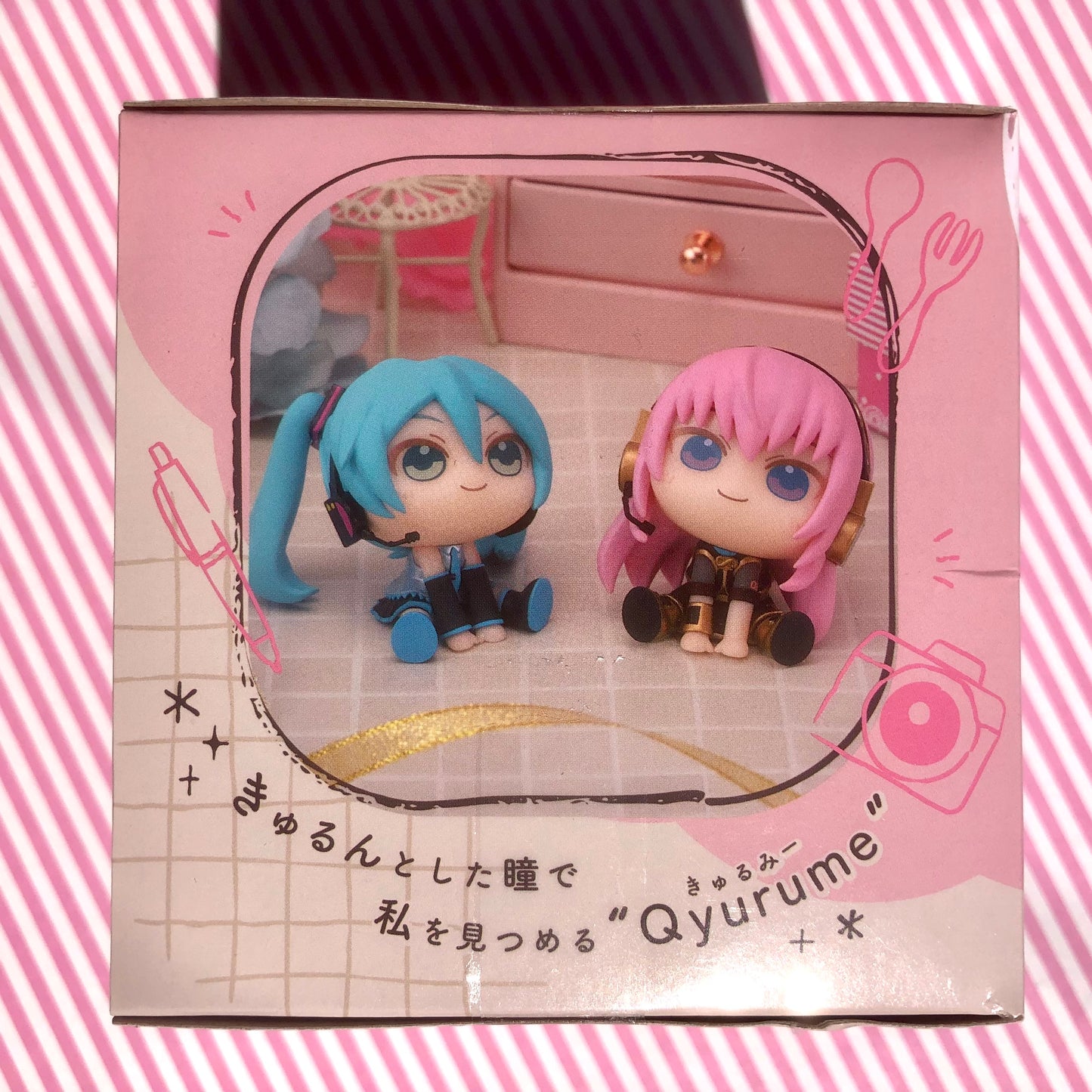 Figure Megurine Luka QyuruMe Vocaloid Hatsune Miku Series SEGA