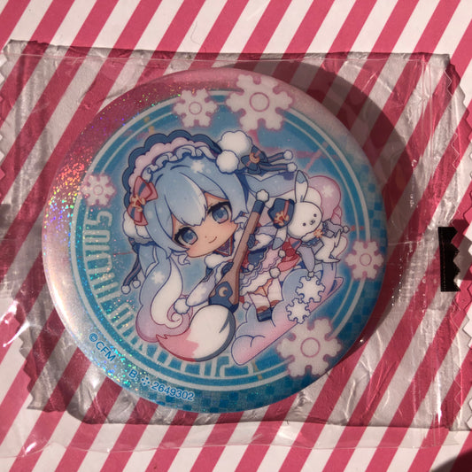 Insigne Hatsune Miku - Vocaloïde Hatsune Miku Snow Miku 2023 A