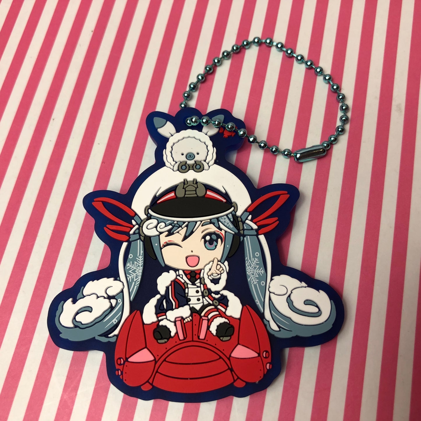 Porte-clés Vocaloid Snow Hatsune Miku en édition limitée 2022 A