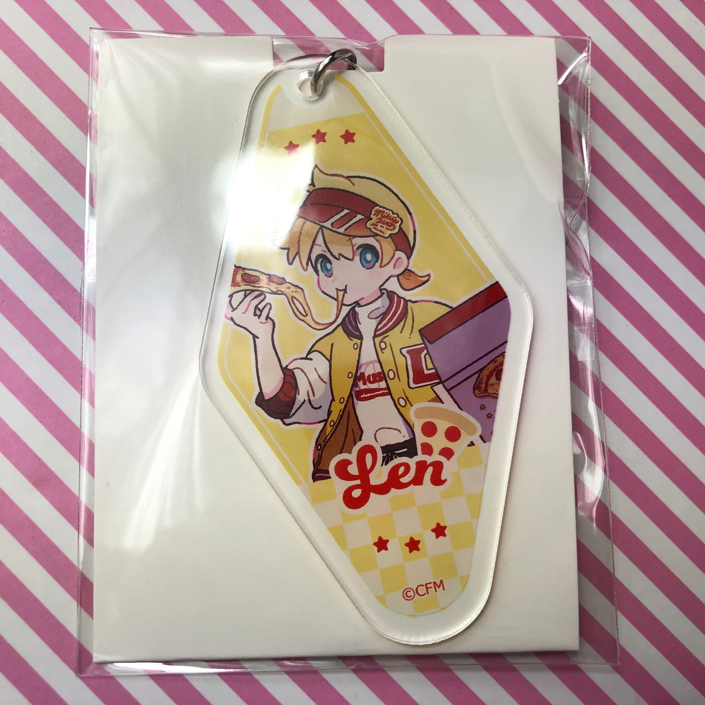 Vocaloid Kagamine Len Acrylic Keychain - Hatsune Miku's Diner