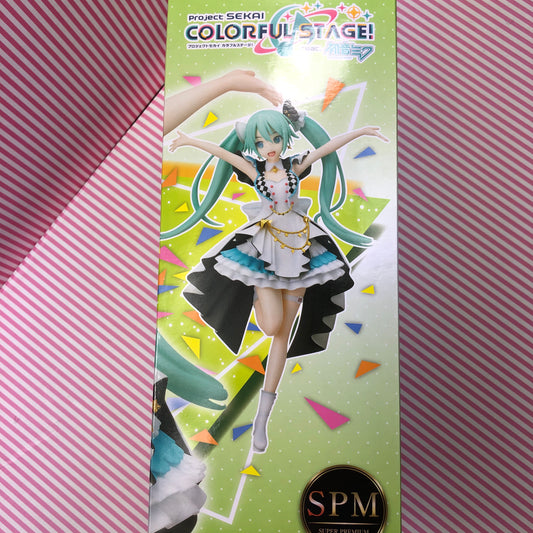 Project Sekai Figure: Colorful Stage! Feat. Hatsune Miku SPM Premium MIKU HATSUNE Stage Sekai More More Jump!