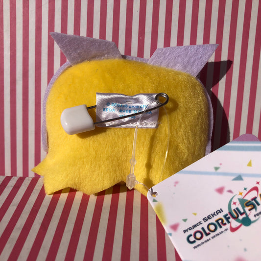 Vocaloid Kagamine Rin Project Sekai Colorful Stage Plush Pin! ft. Hatsune Miku