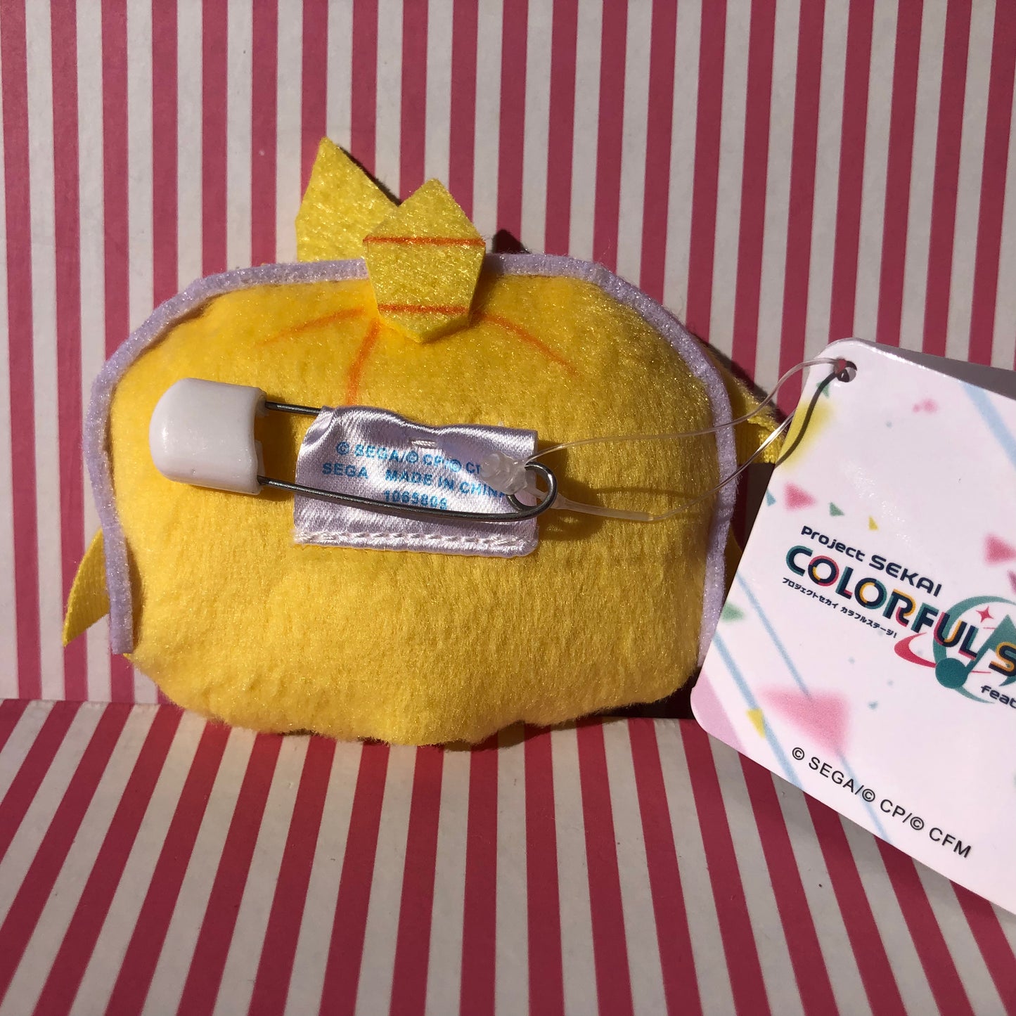 Pin de Peluche Vocaloid Kagamine Len Project Sekai Colorful Stage! ft. Hatsune Miku